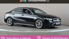 Black Used 2021 Mercedes A220 AMG line Sedan | £20,997 (Fair price)