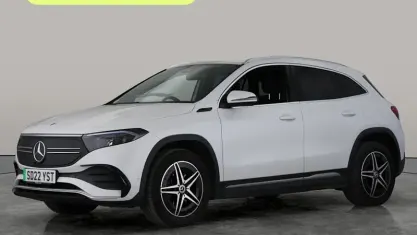 Used Mercedes EQA250 AMG line 139 kW (190 HP) 2022 White SUV