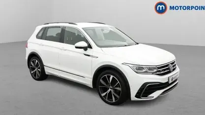 Begagnad VW Tiguan R-line 150 HK (110 kW) 2022 Vit SUV