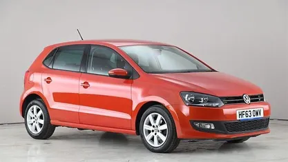 Used VW Polo Edition 86 HP (63 kW) 2013 Orange Hatchback