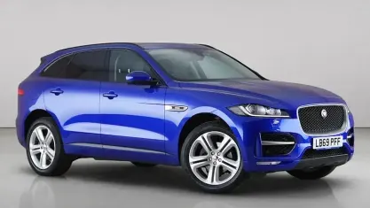 Used Jaguar F-Pace R-Sport 250 HP (183 kW) 2019 Blue SUV