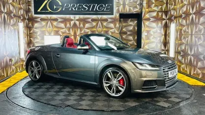 Used Audi TTS Advanced 310 HP (228 kW) 2018 Grey Cabriolet
