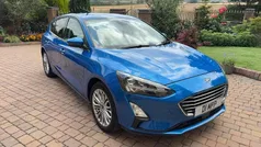 Blue Used 2020 Ford Focus Titanium X Hatchback | £16,299 (Fair price)