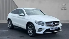 White Used 2019 Mercedes GLC250 AMG line SUV | £23,463 (Fair price)