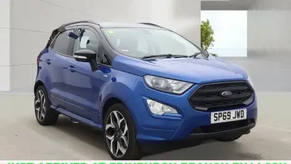Used Ford Ecosport ST-Line 125 HP (91 kW) 2019 Blue SUV