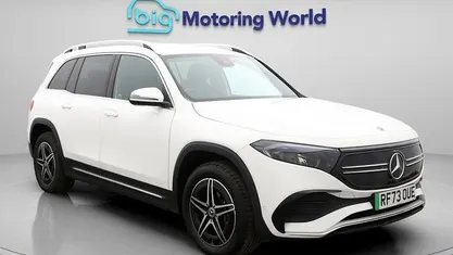 Used Mercedes EQB350 AMG line 214 kW (292 HP) 2023 White SUV