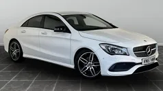 White Used 2017 Mercedes CLA180 AMG line Sedan | £12,795 (Fair price)