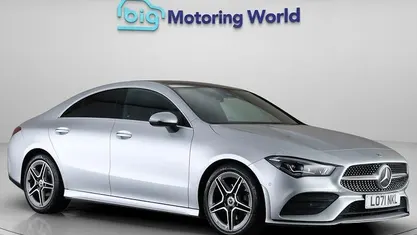 Used Mercedes CLA180 AMG line 136 HP (100 kW) 2022 Silver Sedan