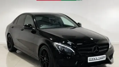 Begagnad Mercedes C250 AMG line 204 HK (150 kW) 2016 Svart Sedan