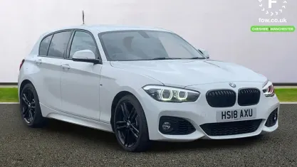 Used BMW 118 Efficient Dynamics 136 HP (100 kW) 2018 White Hatchback