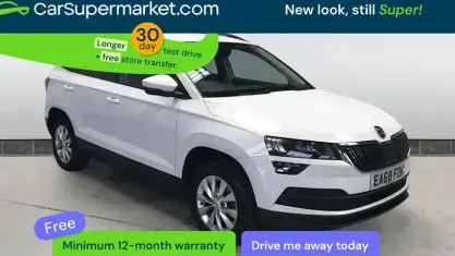 Używany Skoda Karoq SE 116 KM (85 kW) 2018 Biały SUV