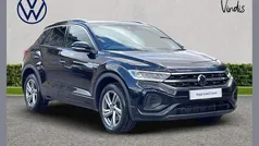 Black Used 2022 VW T-Roc R-line SUV | £25,757 (Fair price)