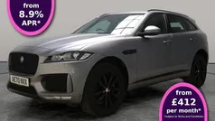 Grey Used 2020 Jaguar F-Pace Chequered Flag SUV | £26,382 (Fair price)