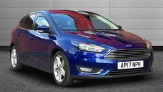 Blue Used 2017 Ford Focus Titanium Hatchback | £6,495 (Good price)