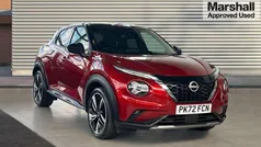 Red Used 2022 Nissan Juke Tekna+ SUV | £18,980 (Fair price)