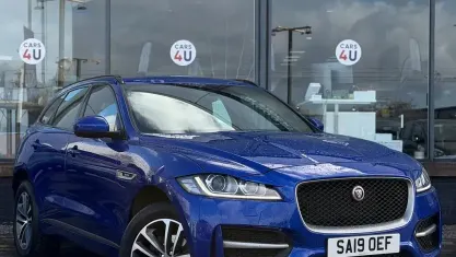 Used Jaguar F-Pace R-Sport 180 HP (132 kW) 2019 Blue SUV