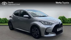 Silver Used 2022 Toyota Yaris Hybrid Design Hatchback | £17,111 (Fair price)