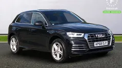 Black Used 2018 Audi Q5 S-Line SUV | £20,699 (Fair price)