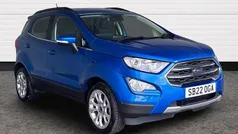 Blue Used 2022 Ford Ecosport Titanium SUV | £12,245 (Fair price)