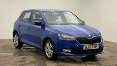 Energy blue Used 2021 Skoda Fabia SE Hatchback | £9,695 (Fair price)