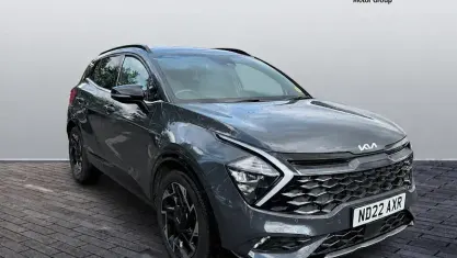 Used Kia Sportage GT-Line 150 HP (110 kW) 2022 Grey SUV