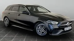 Grey Used 2022 Mercedes C300 AMG line Estate | £28,795 (Good price)
