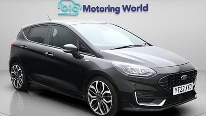 Second-hand Ford Fiesta ST-Line 101 CP (74 kW) 2022 Negru Hatchback