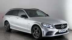 Used 2021 Mercedes C300e AMG line Estate | £24,550 (Fair price)