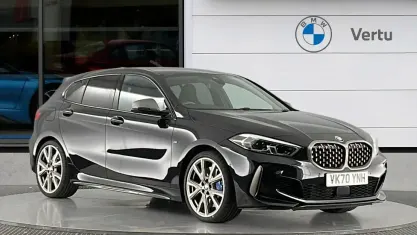 Used BMW M135 M Sport 306 HP (225 kW) 2021 Black Hatchback