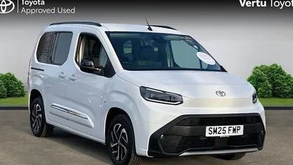 White New 2025 Toyota Proace Verso City Estate | £23,789 (Fair price)