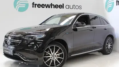 Used Mercedes EQC400 AMG line 300 kW (408 HP) 2021 Black SUV