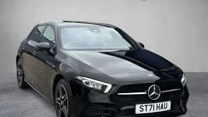 Used Mercedes A250 Executive 218 HP (160 kW) 2021 Black Hatchback