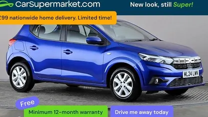 Used Dacia Sandero Expression 91 HP (66 kW) 2024 Blue Hatchback