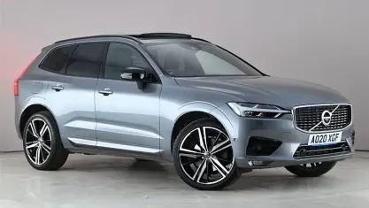 Usado Volvo XC60 R-Design Pro 250 CV (183 kW) 2020 Gris SUV