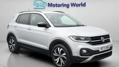 Used VW T-Cross Black Edition 110 HP (80 kW) 2024 Silver SUV