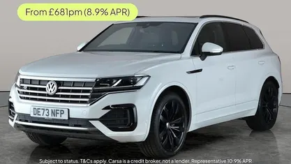 White Used 2023 VW Touareg R-line SUV | £42,202 (Fair price)