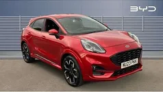 Red Used 2023 Ford Puma Gen-E ST-Line X SUV | £16,500 (Fair price)