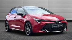 Scarlet flare with black roof Used 2023 Toyota Corolla Sport Hatchback | £23,795 (Fair price)