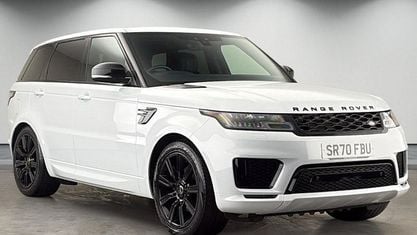 Käytetty Land Rover Range Rover Sport HSE Dynamic 306 HP (225 kW) 2020 Valkoinen Katumaasturi