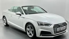 White Used 2017 Audi A5 Cabriolet S-Line Cabriolet | £16,459 (Fair price)