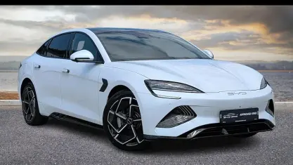 New BYD Seal Design 230 kW (313 HP) 2025 White Sedan