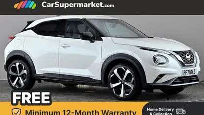 White Used 2022 Nissan Juke Tekna SUV | £12,697 (Fair price)