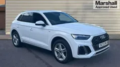Ibis white Used 2023 Audi Q5 S-Line SUV | £33,937 (Fair price)