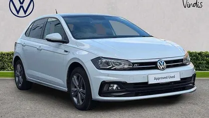White Used 2020 VW Polo R-line Hatchback | £12,099 (Fair price)