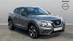 Grey Used 2022 Nissan Juke Tekna SUV | £15,351 (Fair price)