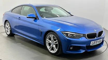 Used BMW 430 M Sport 252 HP (185 kW) 2020 Blue Coupe