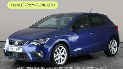 Blue Used 2021 Seat Ibiza FR Hatchback | £13,427 (Fair price)