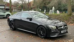 Black Used 2018 Mercedes E220 AMG line Coupe | £14,995 (Fair price)