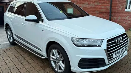 Used Audi Q7 S-Line 272 HP (200 kW) 2017 White SUV