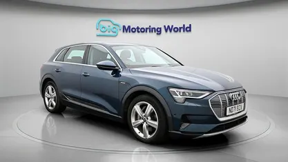 Used Audi e-tron 230 kW (313 HP) 2021 Blue SUV